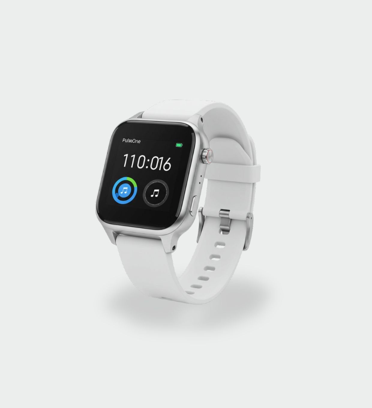 PulseOne Zenith – White Smart Wrist Watch